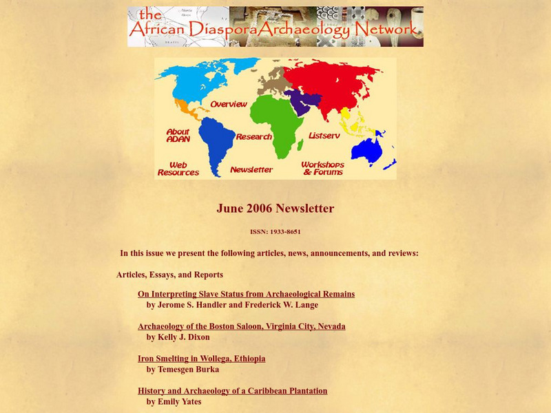 University of Illinois: African American Archaeology Network: Archaeology of the Boston Saloon Handout University of Illinois: African American Archaeology Network: Archaeology of the Boston Saloon Handout