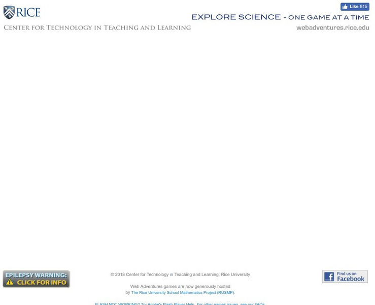 Rice University: Web Adventures Interactive Rice University: Web Adventures Interactive