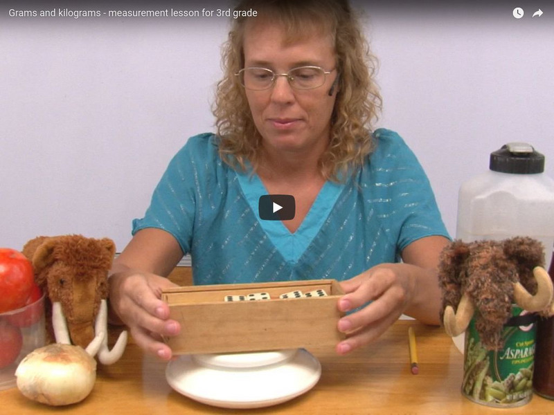 Math Mammoth: Measurement Units: Grams and Kilograms Instructional Video