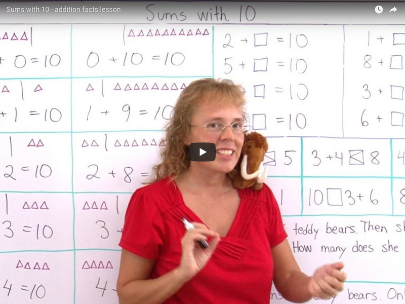 Math Mammoth: Sums With 10 Addition Facts Lesson Instructional Video Math Mammoth: Sums With 10 Addition Facts Lesson Instructional Video