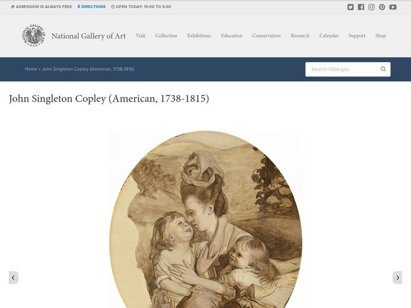 National Gallery of Art: John Singleton Copley Graphic National Gallery of Art: John Singleton Copley Graphic