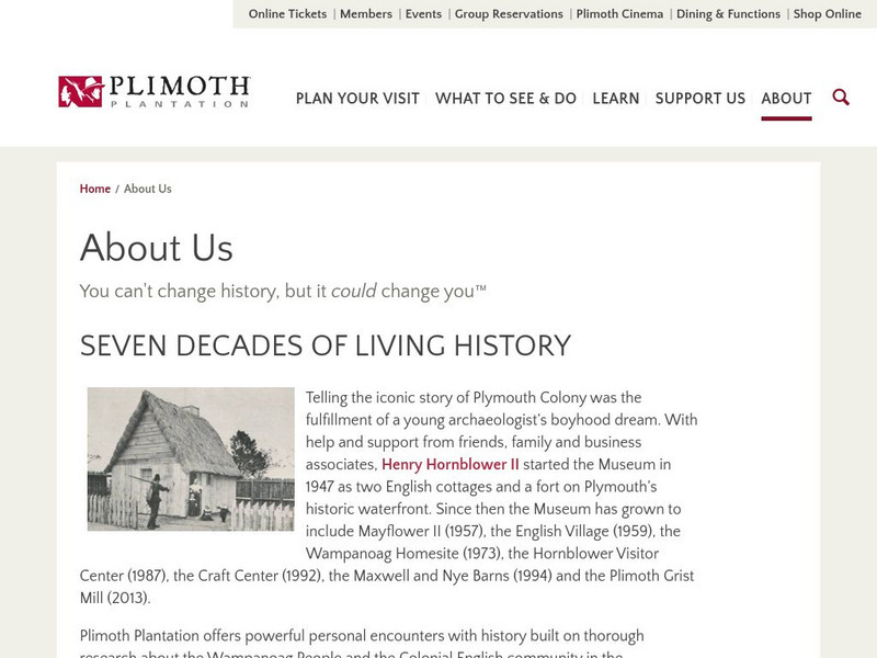 Benvenuti Nella Colonia Plimoth Website Benvenuti Nella Colonia Plimoth Website