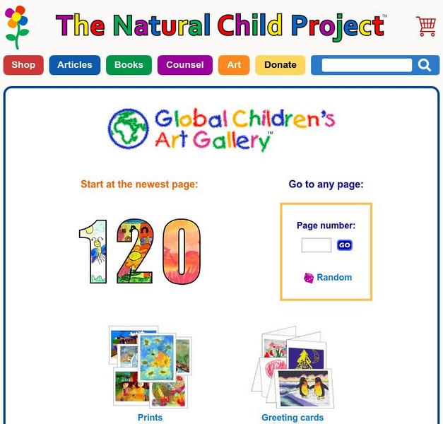 Global Children's Art Gallery Graphic Global Children's Art Gallery Graphic