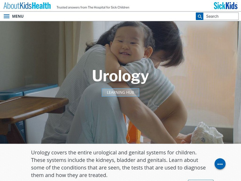 About Kidshealth: Urology Learning Hub Handout About Kidshealth: Urology Learning Hub Handout
