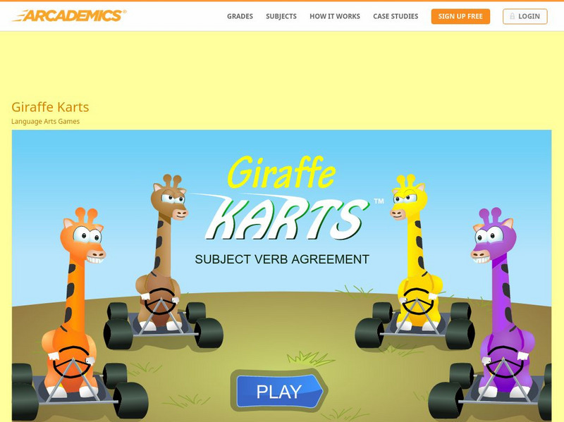 Arcademics: Giraffe Karts Interactive Arcademics: Giraffe Karts Interactive