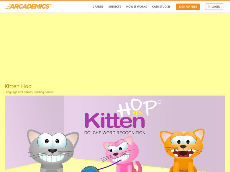 Arcademics: Kitten Hop Interactive Arcademics: Kitten Hop Interactive