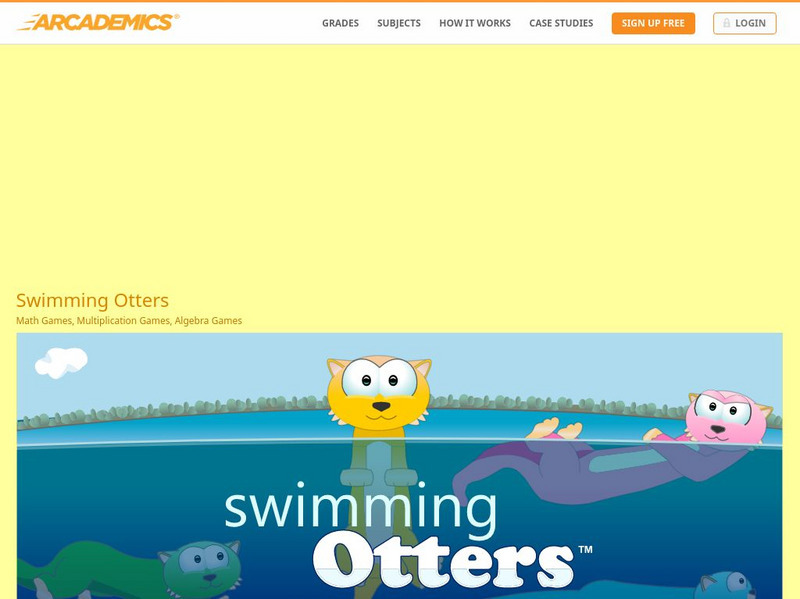Arcademics: Swimming Otters Interactive Arcademics: Swimming Otters Interactive