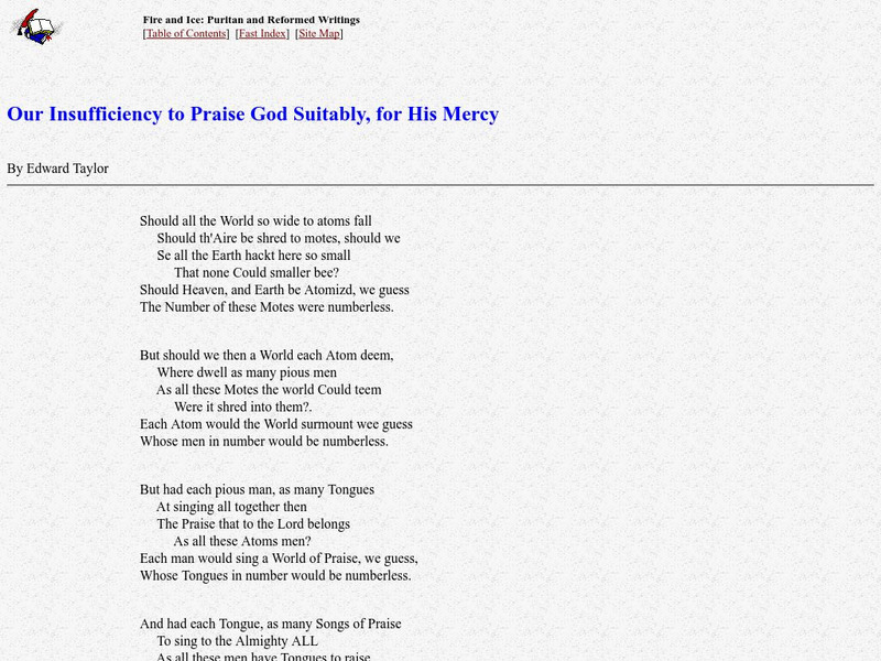 Puritan & Reformed Writings: "Our Insufficiency" eBook Puritan & Reformed Writings: "Our Insufficiency" eBook