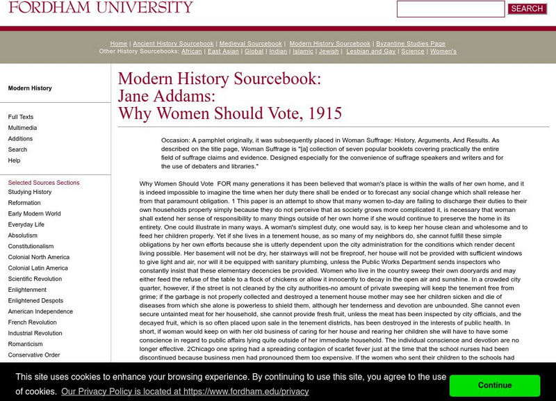 Fordham University: Modern History Sourcebook: Douglass Archives Primary Fordham University: Modern History Sourcebook: Douglass Archives Primary