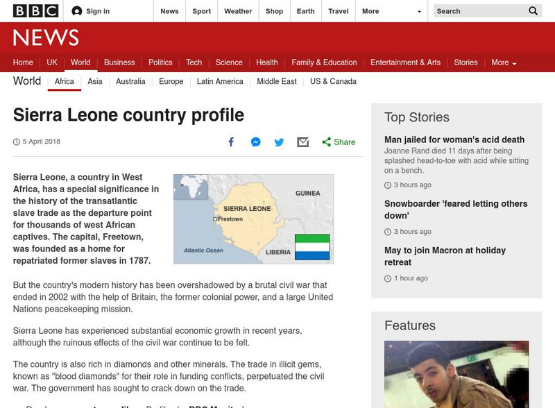 Bbc News: Sierra Leone Website Bbc News: Sierra Leone Website