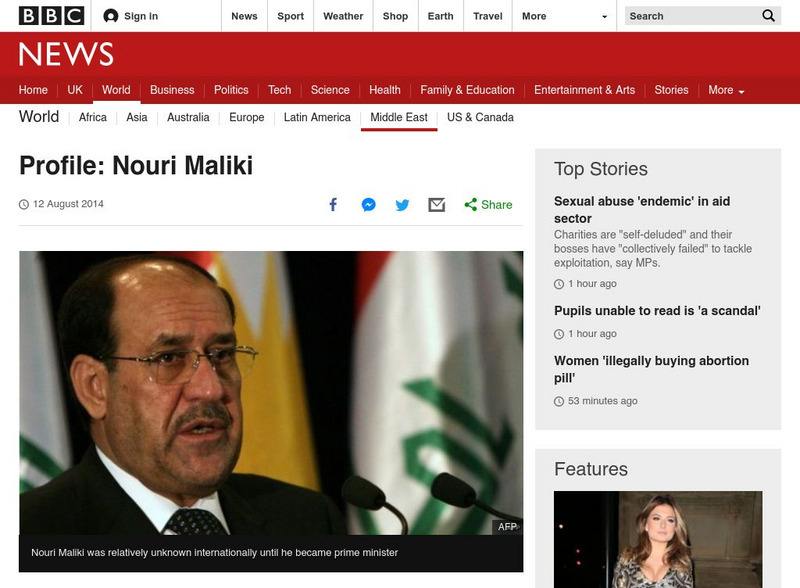 Bbc: Profile: Nouri Maliki Website Bbc: Profile: Nouri Maliki Website