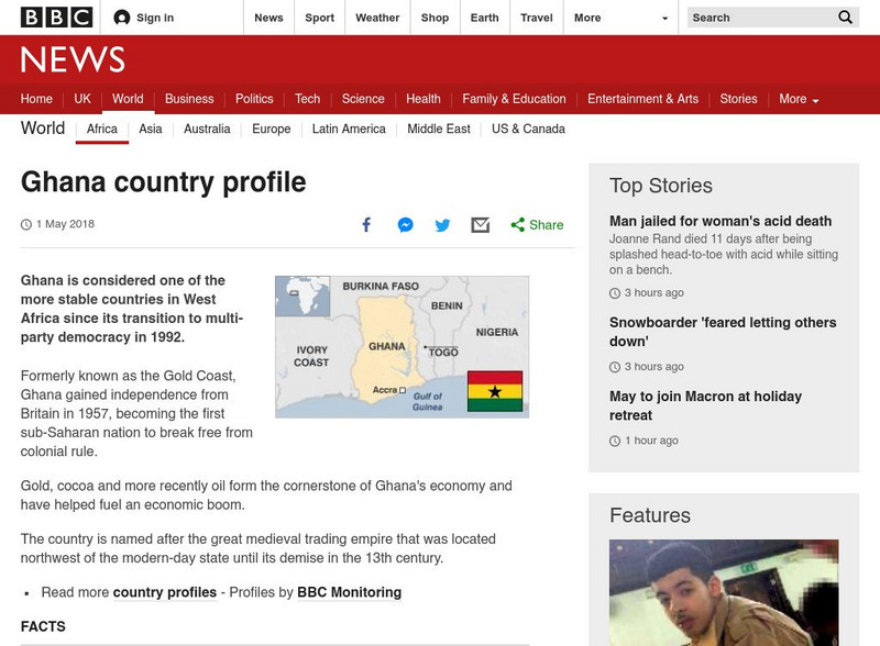 Bbc: Ghana Profile Website Bbc: Ghana Profile Website