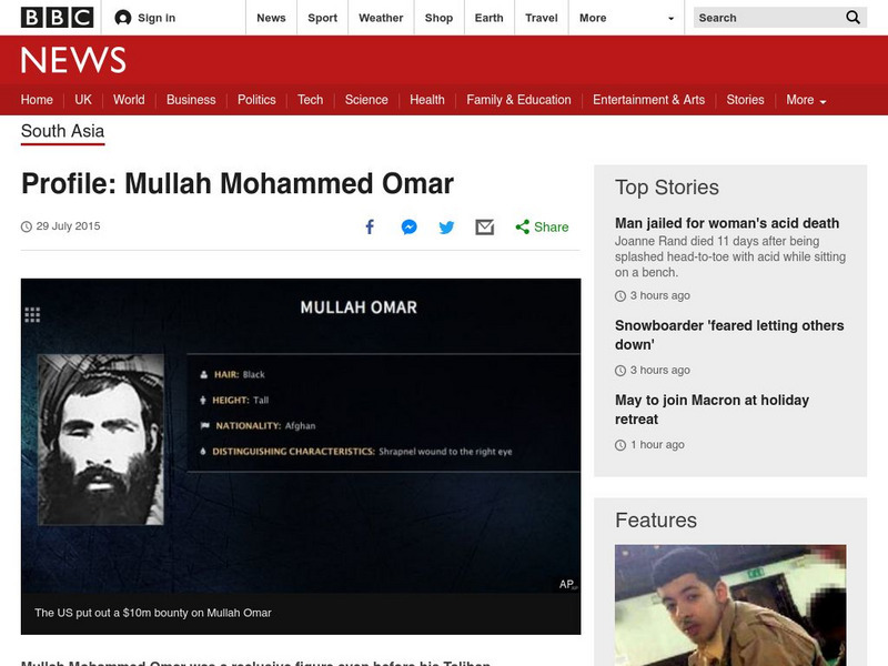 Bbc: Profile: Mullah Mohammed Omar Website Bbc: Profile: Mullah Mohammed Omar Website