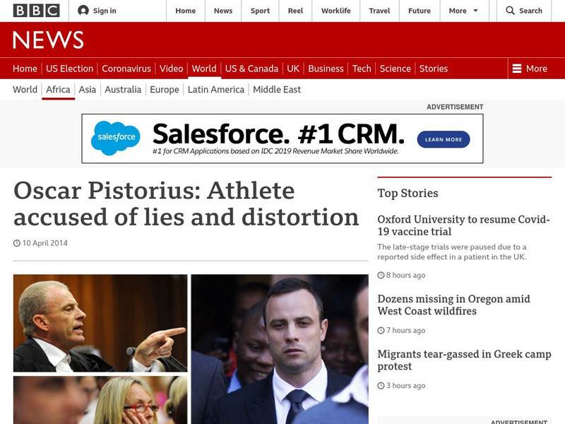 Bbc: Oscar Pistorious: I Did Not Pick on Reeva Steenkamp Article Bbc: Oscar Pistorious: I Did Not Pick on Reeva Steenkamp Article