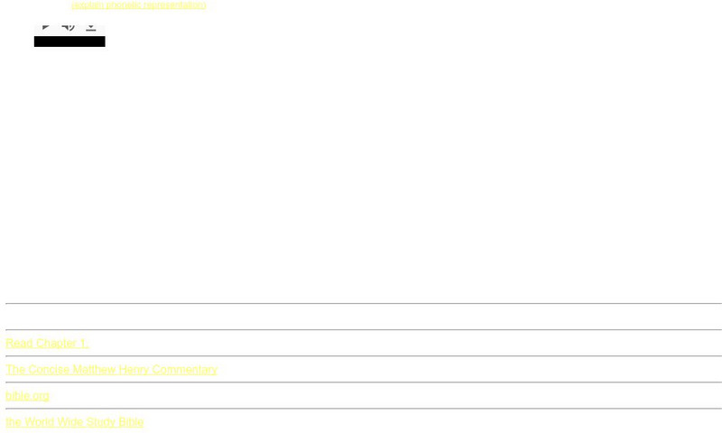 Bible Basics: Mark Handout Bible Basics: Mark Handout