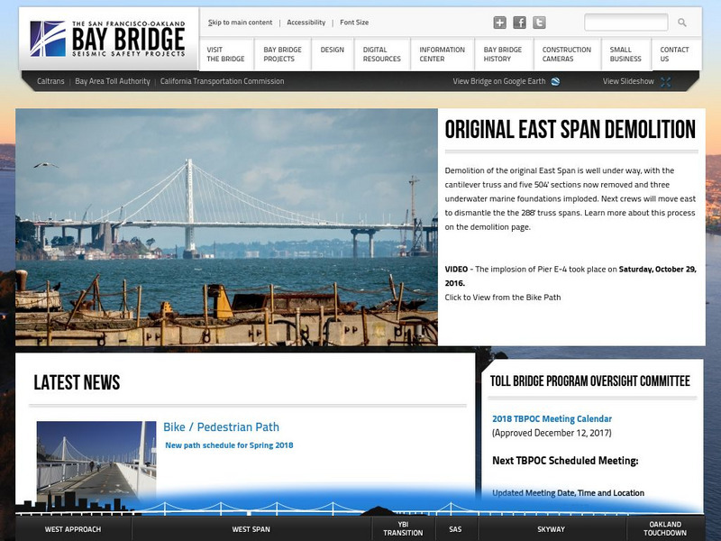 Bay Bridge 360: The San Francisco Oakland Bay Bridge Website Bay Bridge 360: The San Francisco Oakland Bay Bridge Website