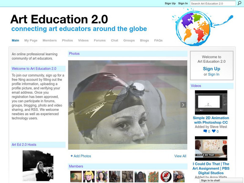 Art Education 2.0: Using New Technology in Art Classrooms Website Art Education 2.0: Using New Technology in Art Classrooms Website