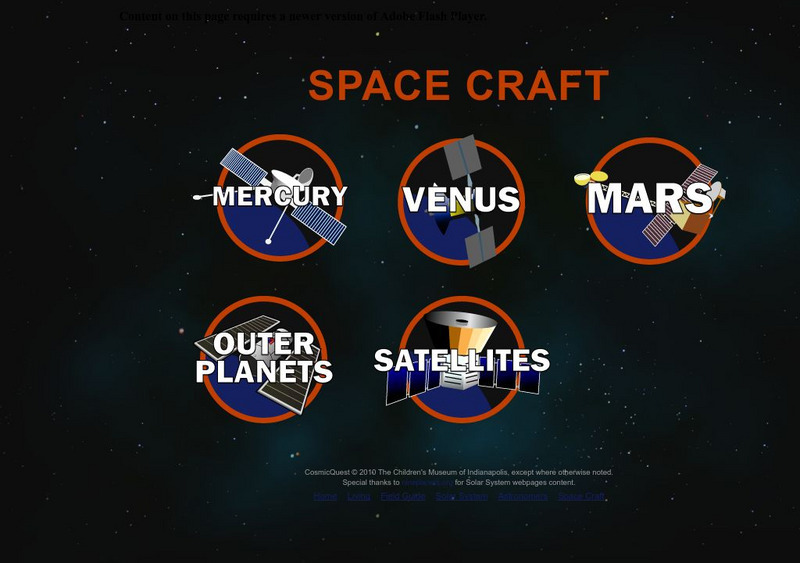 Field Guide to the Universe: Space Craft Handout Field Guide to the Universe: Space Craft Handout