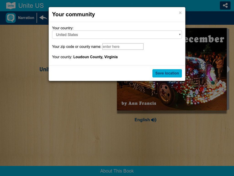 Unite for Literacy: Community: December eBook Unite for Literacy: Community: December eBook