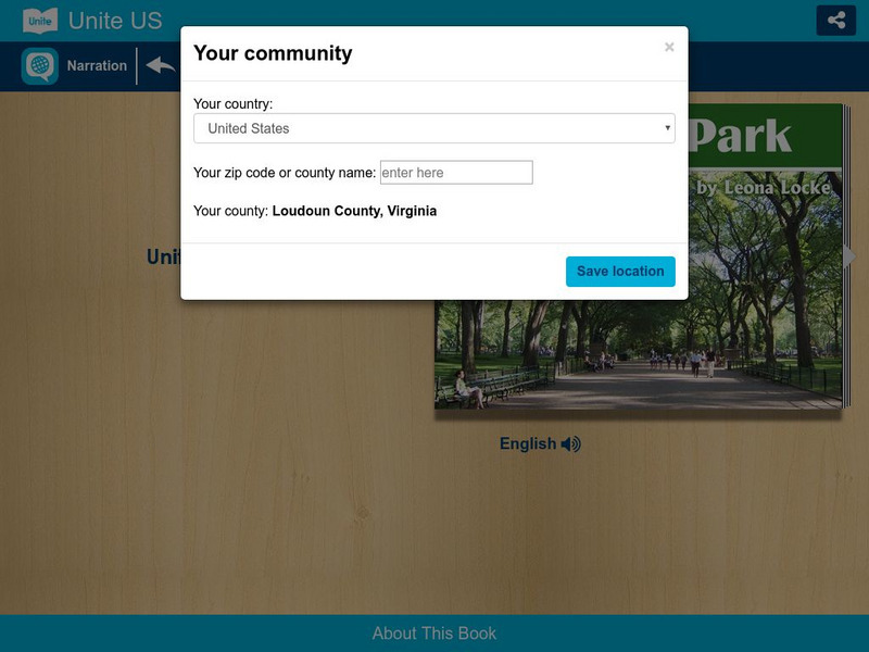 Unite for Literacy: Community: The City Park eBook