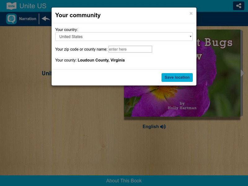 Unite for Literacy: Animals: The Busiest Bugs I Know eBook