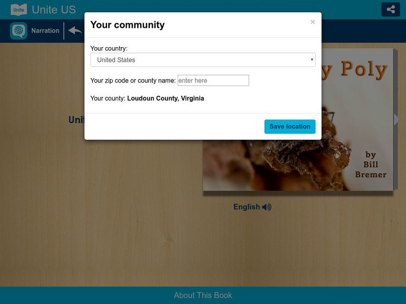 Unite for Literacy: Animals: Roly Poly eBook