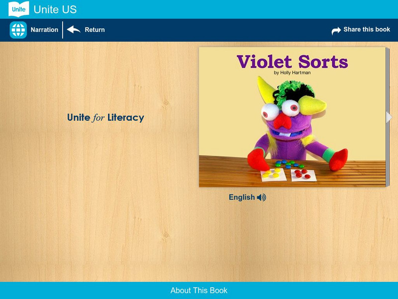 Unite for Literacy: Know and Learn: Violet Sorts eBook Unite for Literacy: Know and Learn: Violet Sorts eBook
