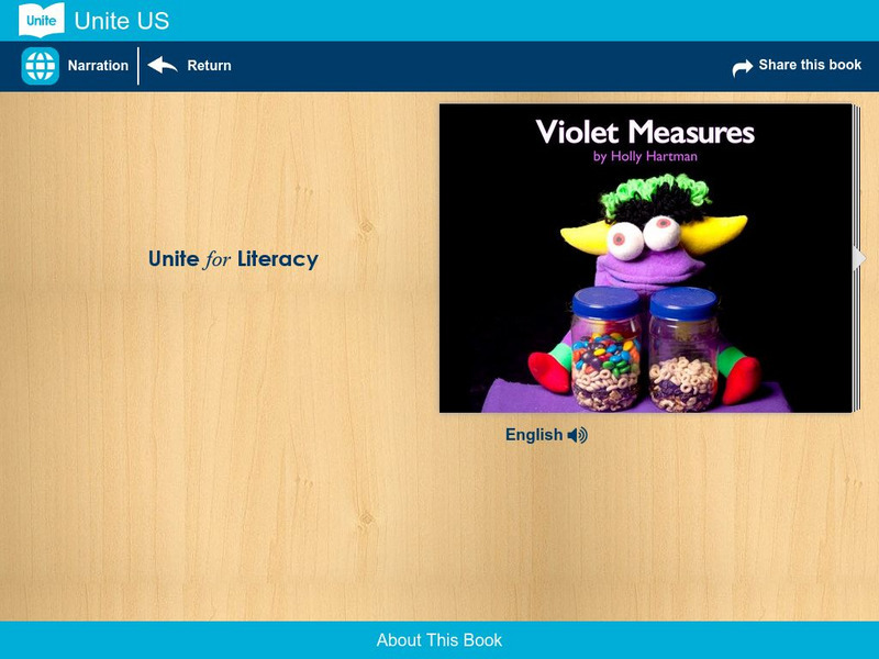 Unite for Literacy: Know and Learn: Violet Measures eBook Unite for Literacy: Know and Learn: Violet Measures eBook