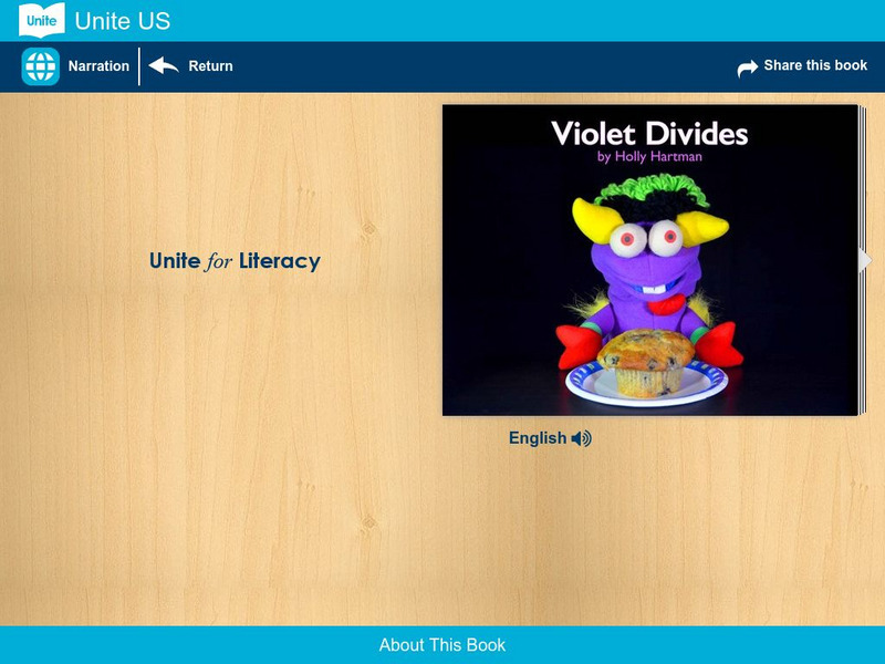 Unite for Literacy: Know and Learn: Violet Divides eBook Unite for Literacy: Know and Learn: Violet Divides eBook