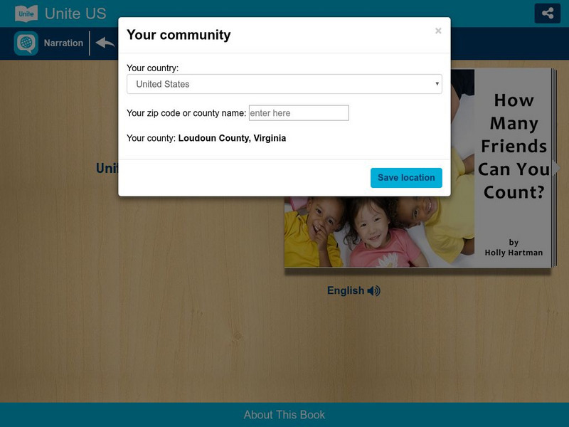 Unite for Literacy: Friends: How Many Friends Can You Count? eBook Unite for Literacy: Friends: How Many Friends Can You Count? eBook