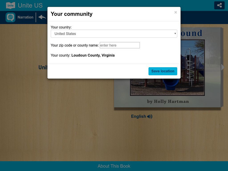 Unite for Literacy: Friends: The Playground eBook Unite for Literacy: Friends: The Playground eBook