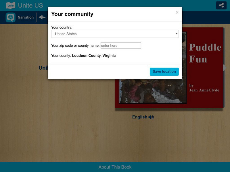 Unite for Literacy: Create and Play: Puddle Fun eBook Unite for Literacy: Create and Play: Puddle Fun eBook