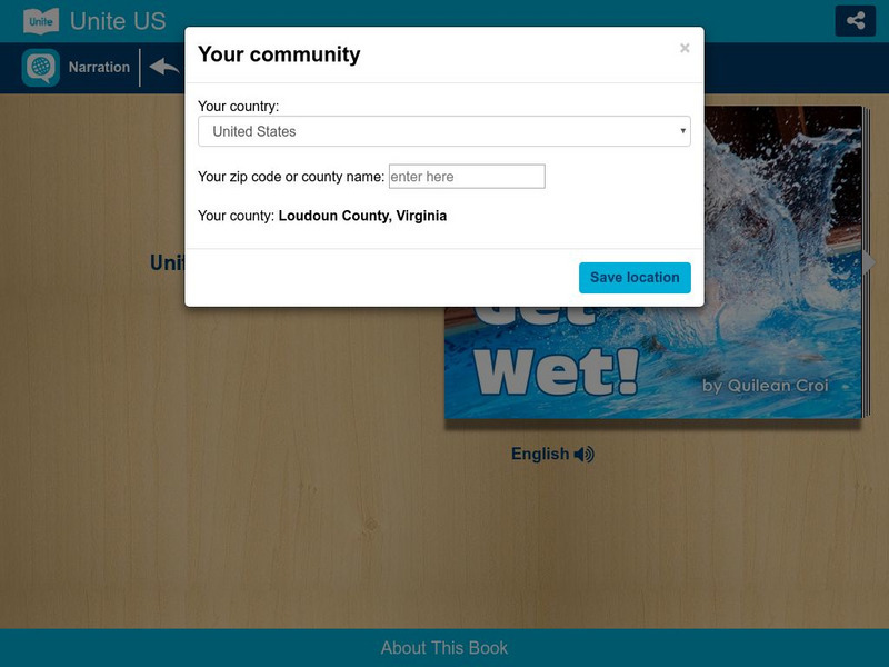 Unite for Literacy: Create and Play: Get Wet! eBook Unite for Literacy: Create and Play: Get Wet! eBook