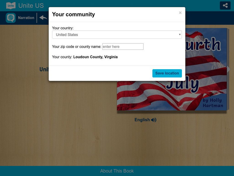 Unite for Literacy: Create and Play: Fourth of July eBook Unite for Literacy: Create and Play: Fourth of July eBook