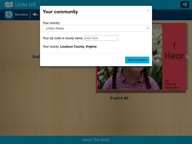 Unite for Literacy: Healthy Me: I Hear eBook Unite for Literacy: Healthy Me: I Hear eBook