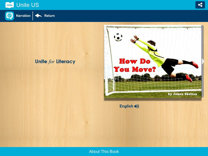 Unite for Literacy: Healthy Me: How Do You Move? eBook Unite for Literacy: Healthy Me: How Do You Move? eBook