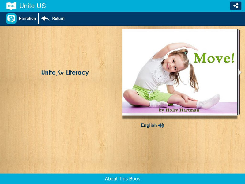 Unite for Literacy: Healthy Me: Move! eBook Unite for Literacy: Healthy Me: Move! eBook
