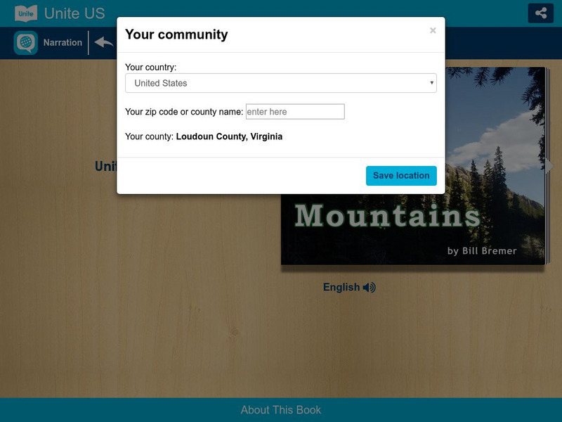 Unite for Literacy: Earth and Sky: The Mountains eBook