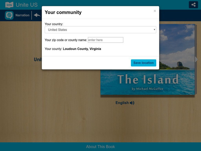 Unite for Literacy: Earth and Sky: The Island eBook