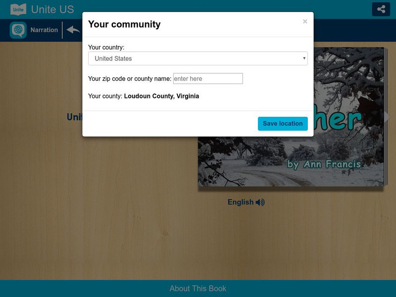 Unite for Literacy: Earth and Sky: Weather eBook