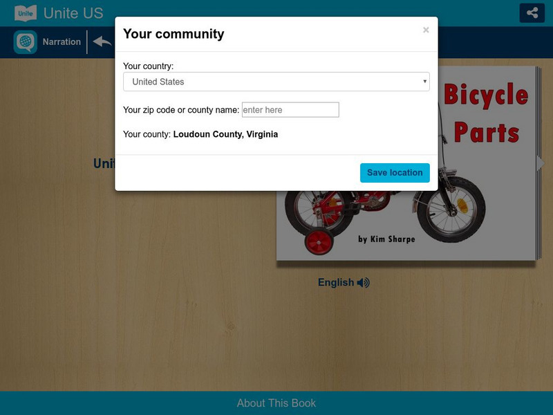 Unite for Literacy: Technology: Bicycle Parts eBook