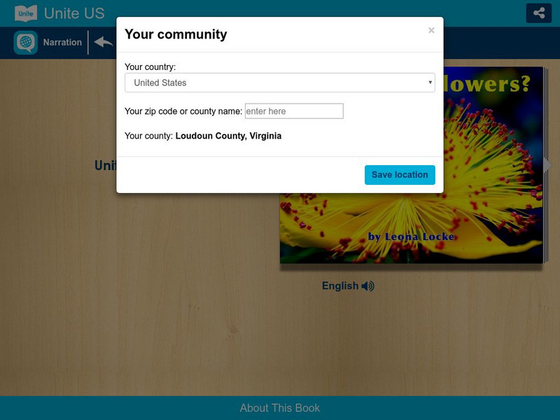Unite for Literacy: Plants and Food: Who Loves Flowers? eBook Unite for Literacy: Plants and Food: Who Loves Flowers? eBook