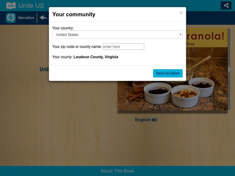 Unite for Literacy: Plants and Food: Let's Bake Granola! eBook