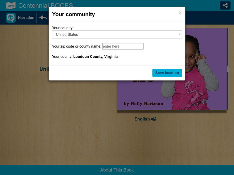 Unite for Literacy: Cboces: Migrant Education Program: Parts of Me eBook Unite for Literacy: Cboces: Migrant Education Program: Parts of Me eBook