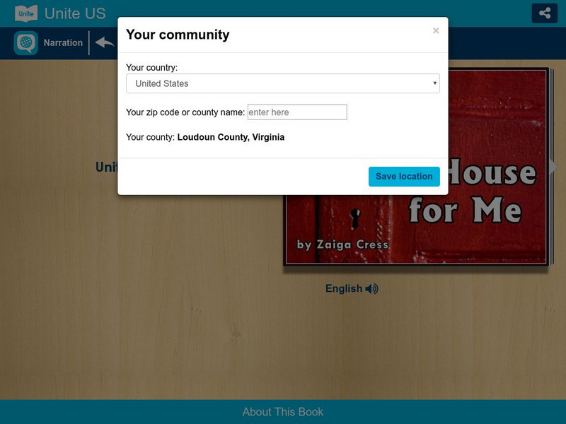 Unite for Literacy: Family: A House for Me eBook Unite for Literacy: Family: A House for Me eBook