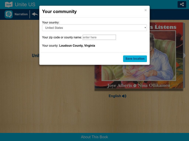 Unite for Literacy: Family: Grandma Always Listens eBook Unite for Literacy: Family: Grandma Always Listens eBook
