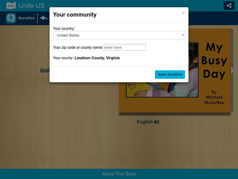 Unite for Literacy: Family: My Busy Day eBook Unite for Literacy: Family: My Busy Day eBook