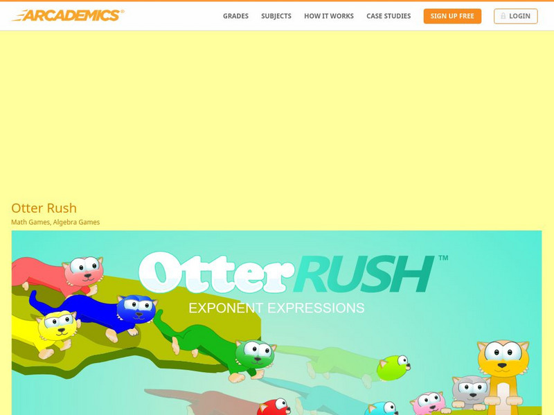 Arcademics: Otter Rush Interactive