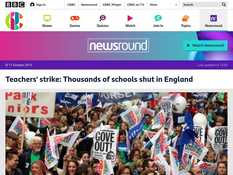 Bbc Newsround: Thousands of Schools Shut in England Article