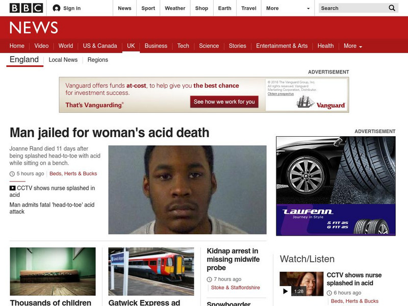Bbc News: England Website Bbc News: England Website
